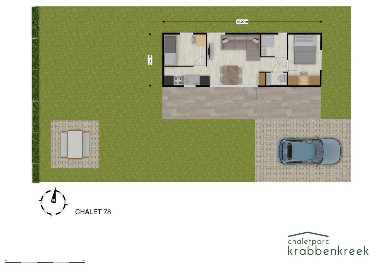 Chaletparc Krabbenkreek Zeeland - Chalet 78 Sint Annaland Exterior photo